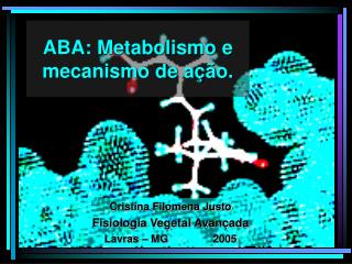 ABA: Metabolismo e mecanismo de ação.