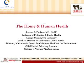 The Home &amp; Human Health