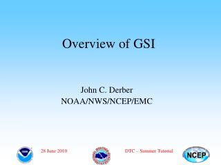 Overview of GSI