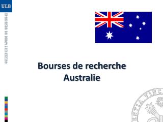 Bourses de recherche Australie