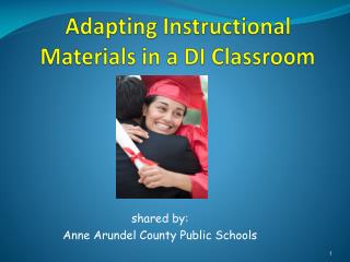 Adapting Instructional Materials in a DI Classroom