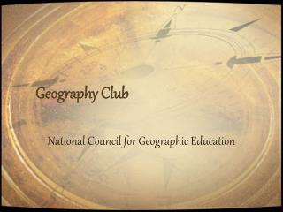 Geography Club