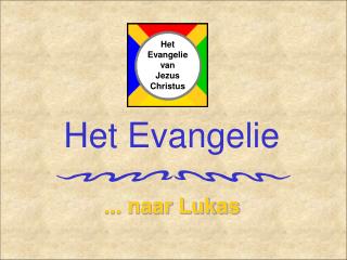 Het Evangelie