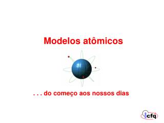 Modelos atômicos