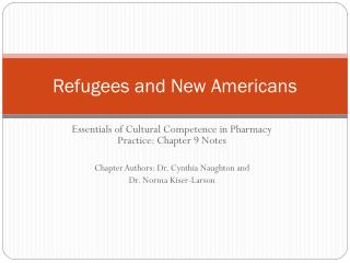 Refugees and New Americans