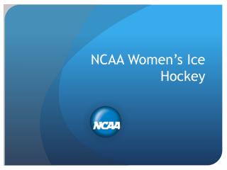 NCAA Women’s Ice Hockey