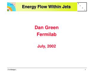 Energy Flow Within Jets