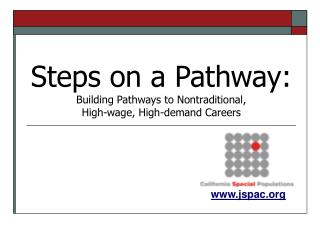 Steps on a Pathway: Building Pathways to Nontraditional, High-wage, High-demand Careers