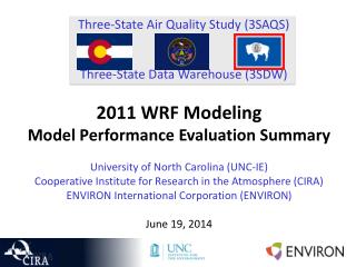 Three-State Air Quality Study (3SAQS) Three-State Data Warehouse (3SDW)