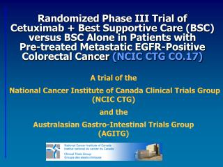 NCIC CTG CO.17 Abstract Authors
