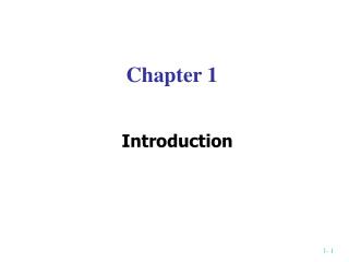 Chapter 1