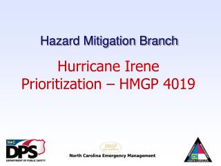 Hazard Mitigation Branch