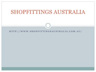 Shopfittings Australia