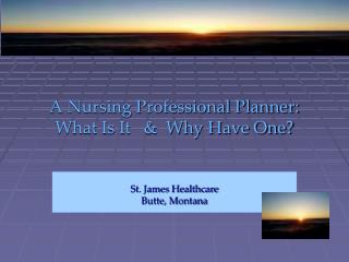A Nursing Professional Planner: What Is It & Why Have One?