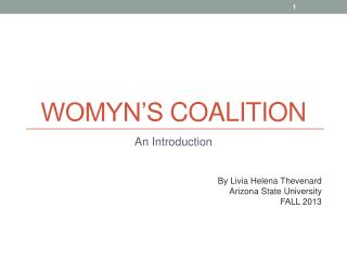 Womyn’s Coalition