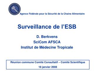 Surveillance de l’ESB