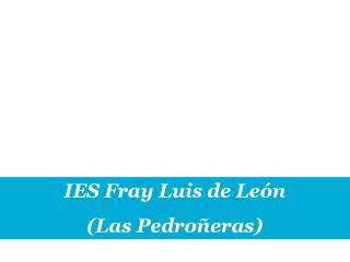 IES Fray Luis de León (Las Pedroñeras)