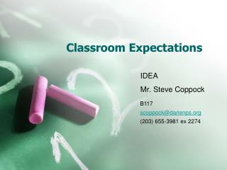 Classroom Expectations