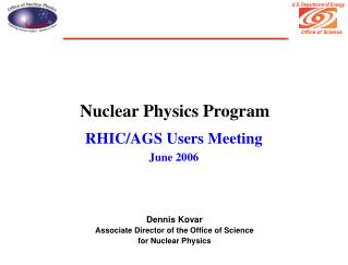 Nuclear Physics Program