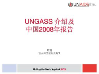 UNGASS 介绍及 中国 2008 年报告