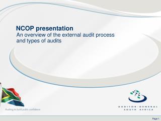 NCOP presentation