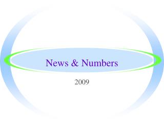 News &amp; Numbers