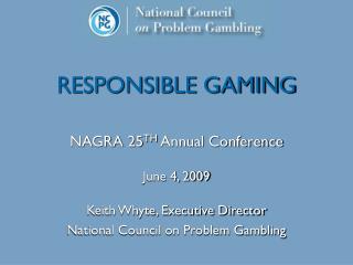 RESPONSIBLE GAMING