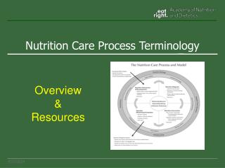 Nutrition Care Process Terminology