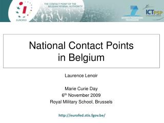 National Contact Points in Belgium