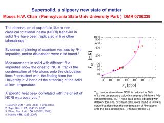 T 1/2 , temperature where NCRI is reduced to 50%