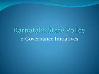 Karnataka State Police