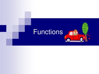 Functions