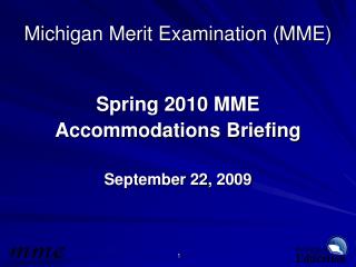 Michigan Merit Examination (MME)