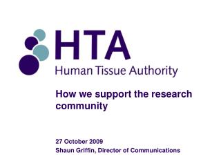 How we support the research community