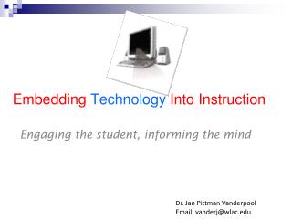 Embedding Technology Into Instruction