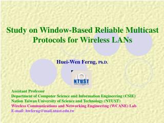 Study on Window-Based Reliable Multicast Protocols for Wireless LANs