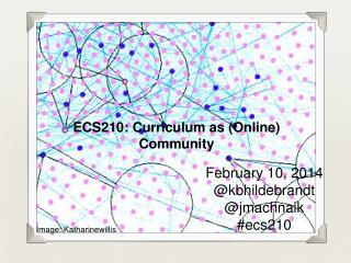 ECS210: Curriculum as (Online) Community