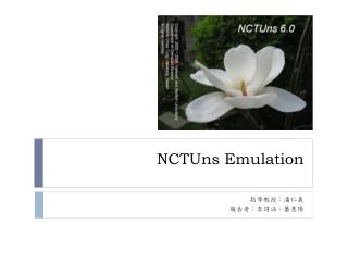 NCTUns Emulation