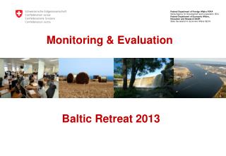 Monitoring &amp; Evaluation