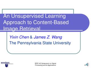 An Unsupervised Learning Approach to Content-Based Image Retrieval