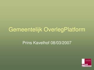 Gemeentelijk OverlegPlatform