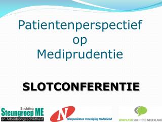 Patientenperspectief op Mediprudentie