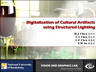 Digitalization of Cultural Artifacts using Structured Lighting