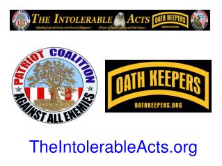 TheIntolerableActs