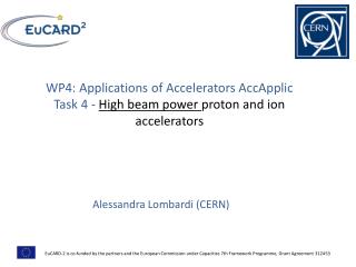 WP4: Applications of Accelerators AccApplic