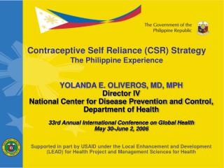 YOLANDA E. OLIVEROS, MD, MPH Director IV