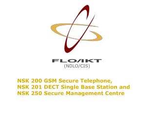 NSK 200 GSM Secure Telephone, NSK 201 DECT Single Base Station and