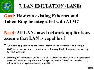 7. LAN EMULATION (LANE)