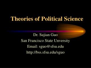 Theories of Political Science