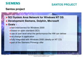 Santos project